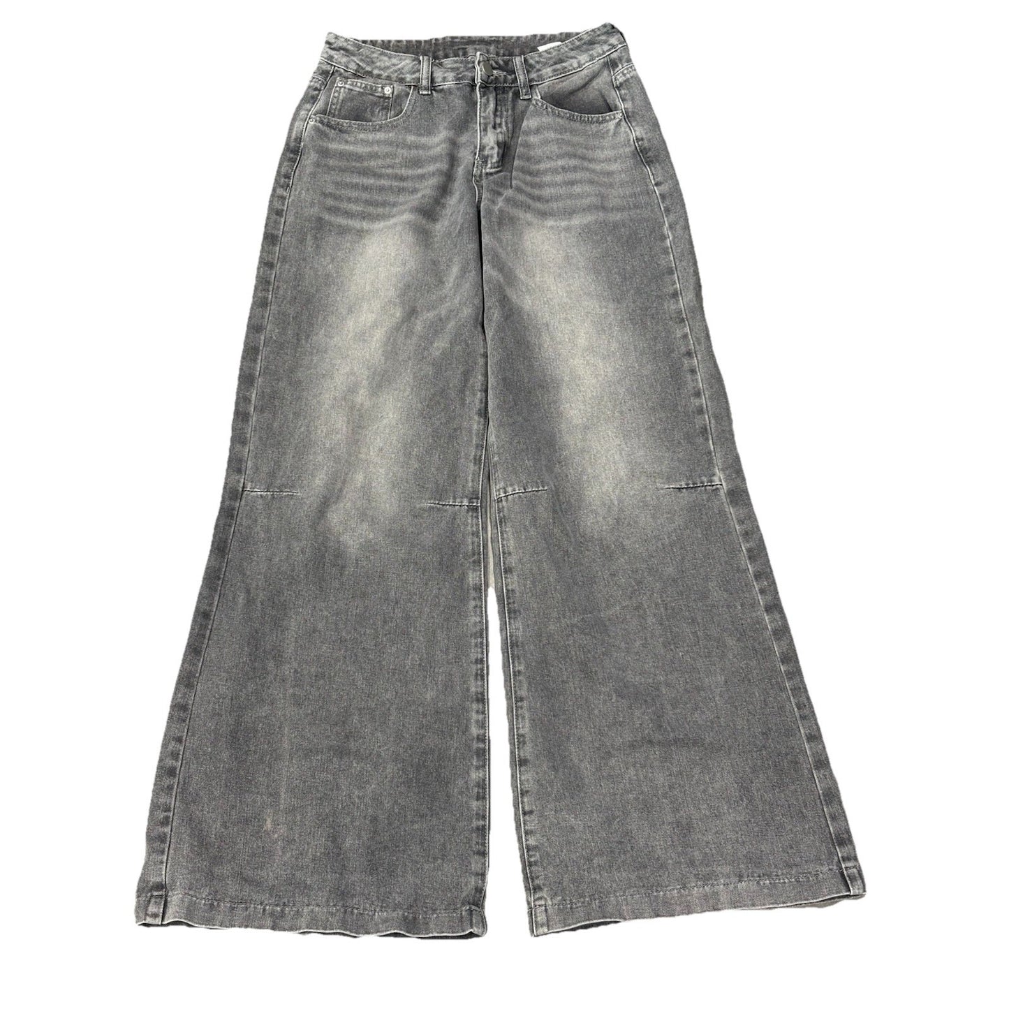 SHEIN Gray Wide Leg Jeans Size 27