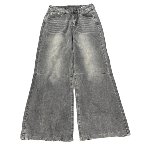 SHEIN Gray Wide Leg Jeans Size 27