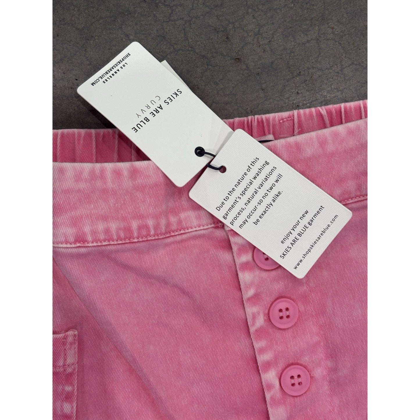 Skies Are Blue Pink Jeans NWT Size 3XL Super Cute!!!!!