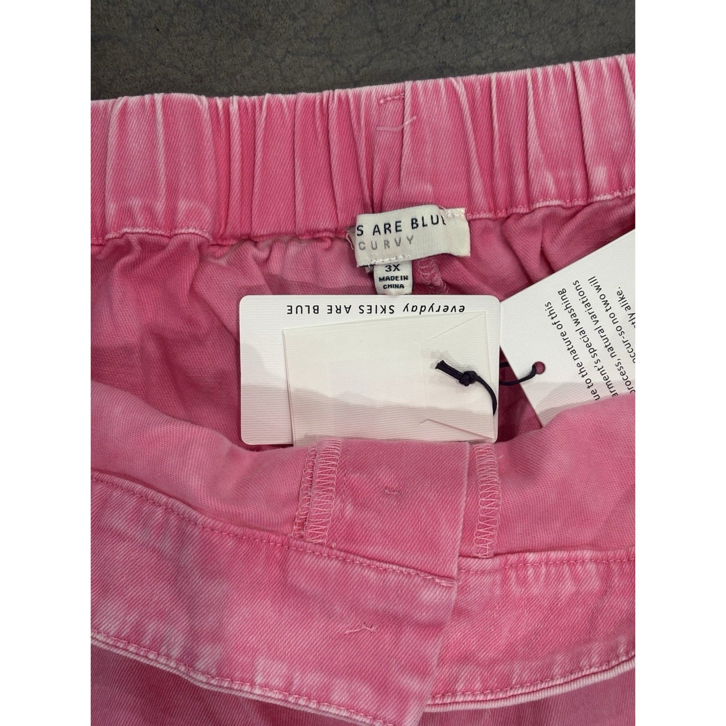 Skies Are Blue Pink Jeans NWT Size 3XL Super Cute!!!!!