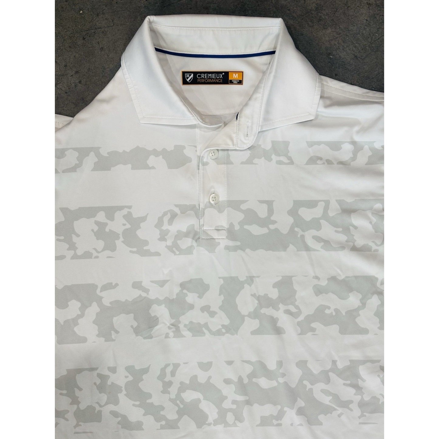 Daniel Cremieux Performance Size Medium White And Gray