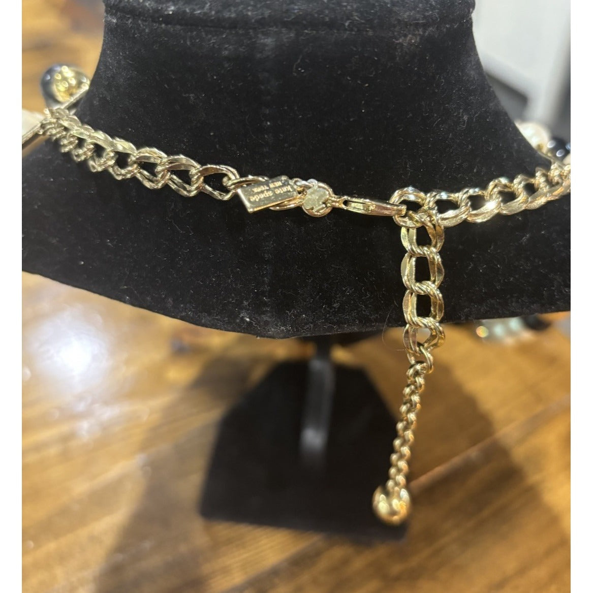 Kate Spade Ultra Rare 'Wood You Be Mine' Twisted Statement Necklace