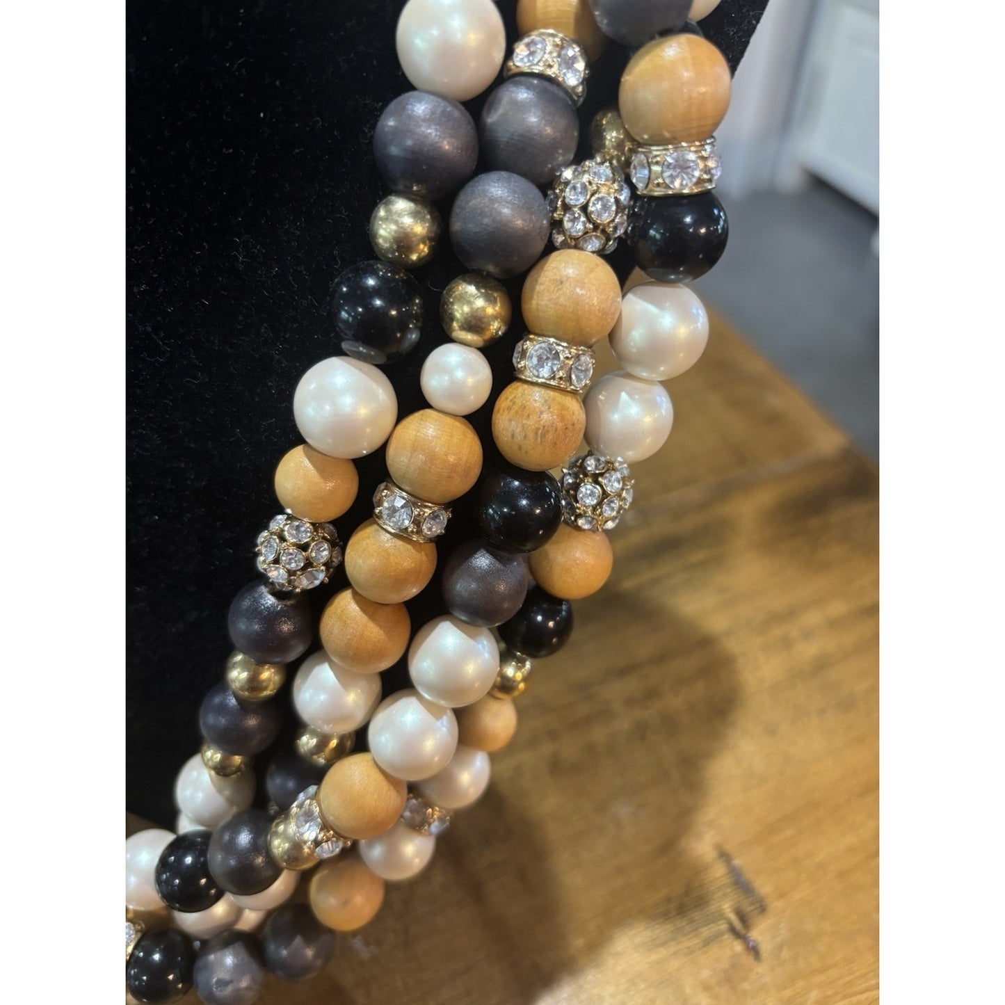 Kate Spade Ultra Rare 'Wood You Be Mine' Twisted Statement Necklace