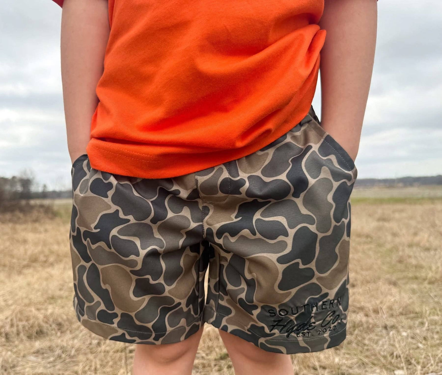 Brown Camo Shorts