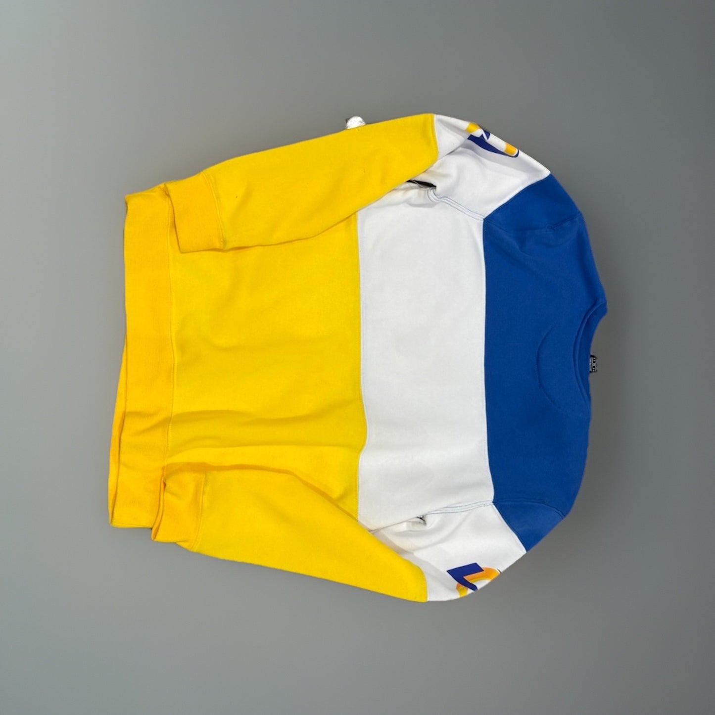 NFL NWT Los Angeles Rams Color Block Bright Sweatshirt Size Medium