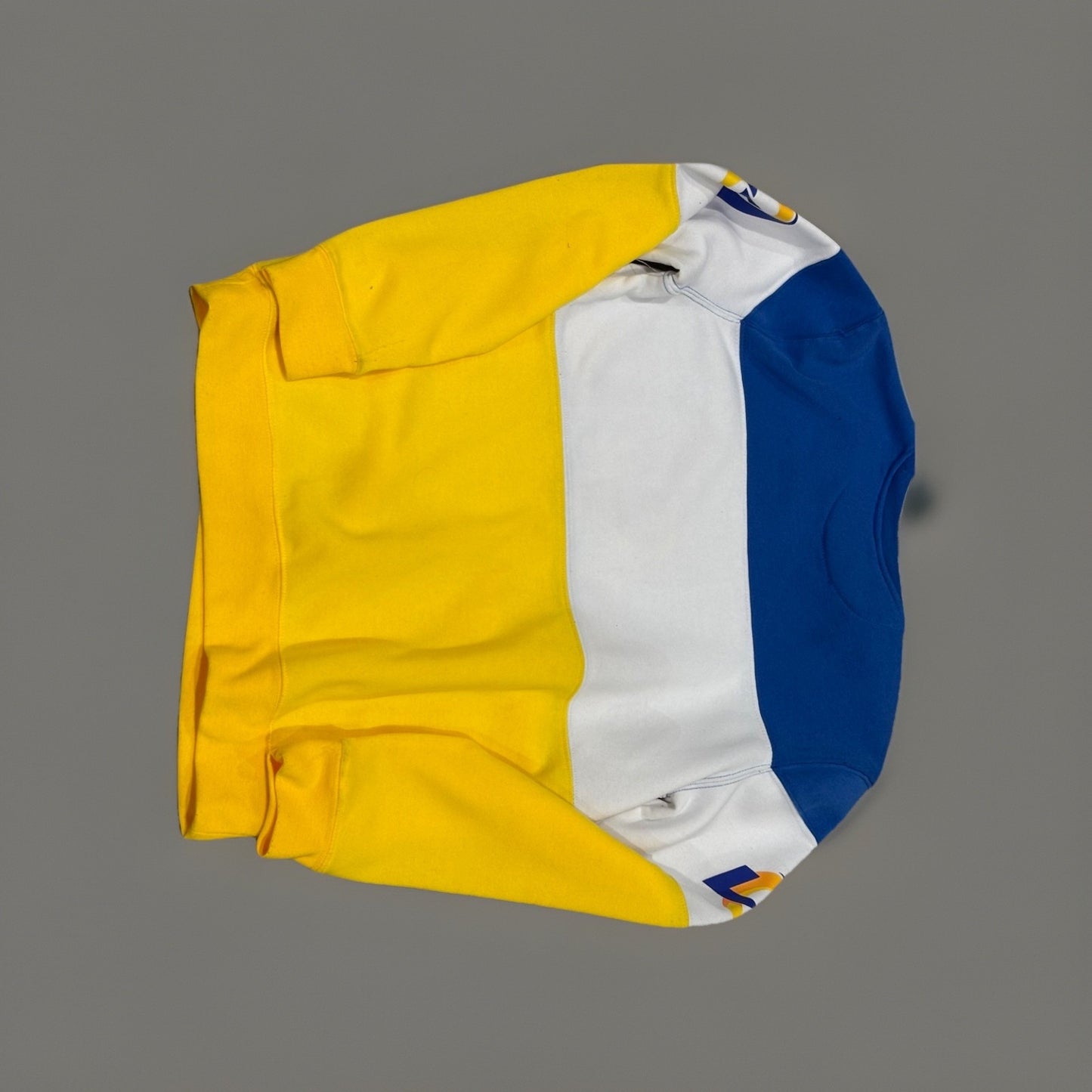 NFL NWT Los Angeles Rams Color Block Bright Sweatshirt Size Medium