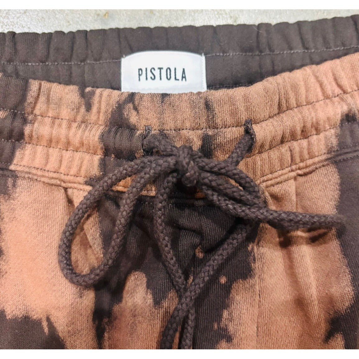 Pistola Relaxed Fit Bleached Sweatpants Size Large