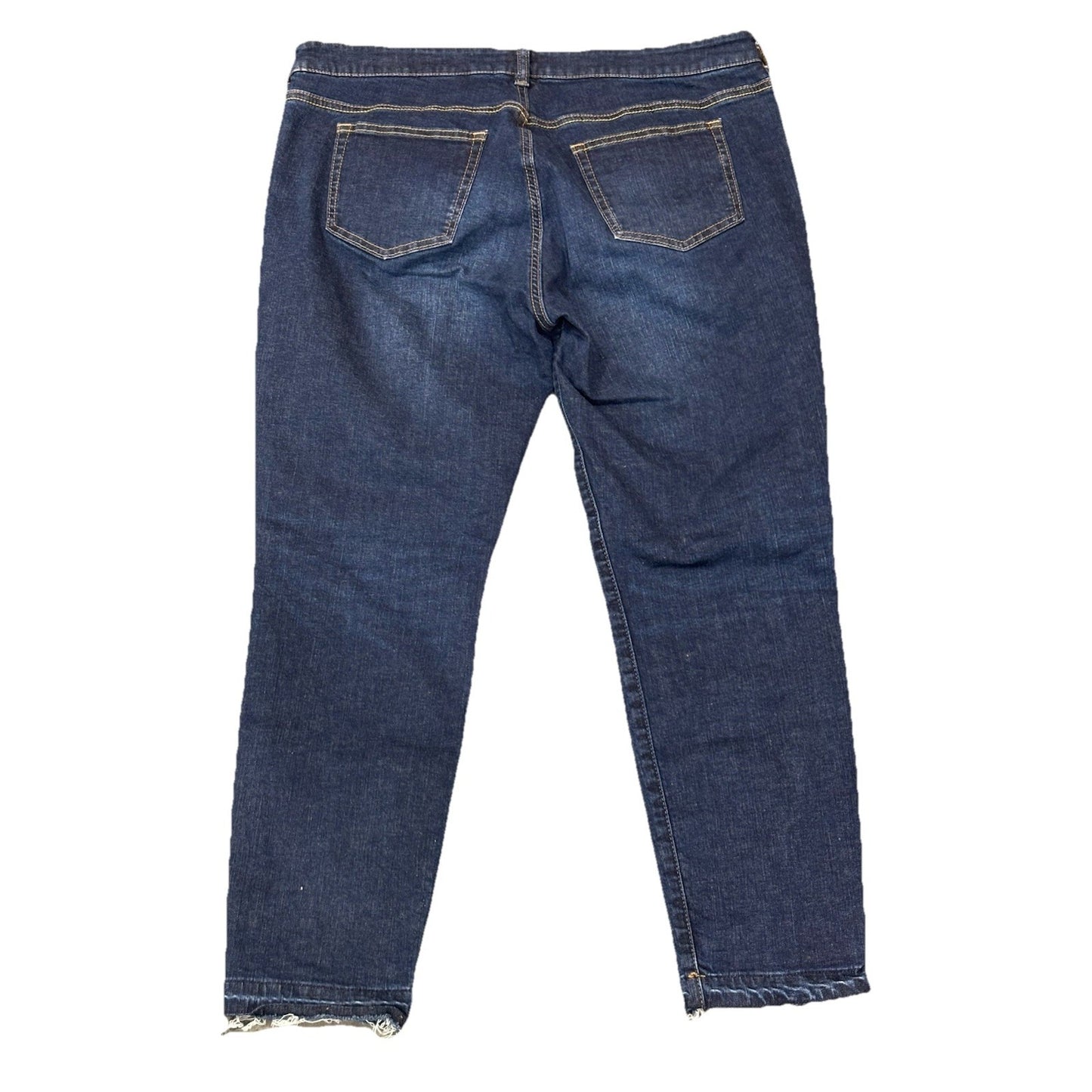 Zozo Dark Stone Wash Denim Stretch Skinny Jeans Size 32