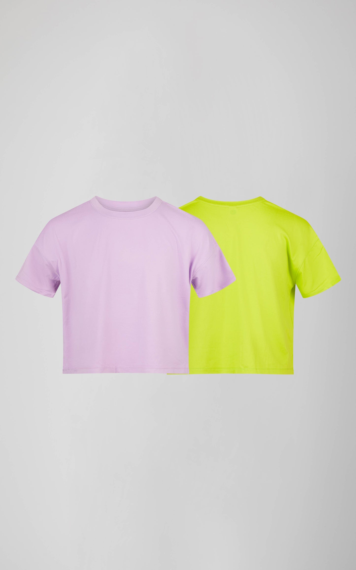 Girls - 2 Pack Super soft Deluxe Boxy Short Sleeves T-Shirts