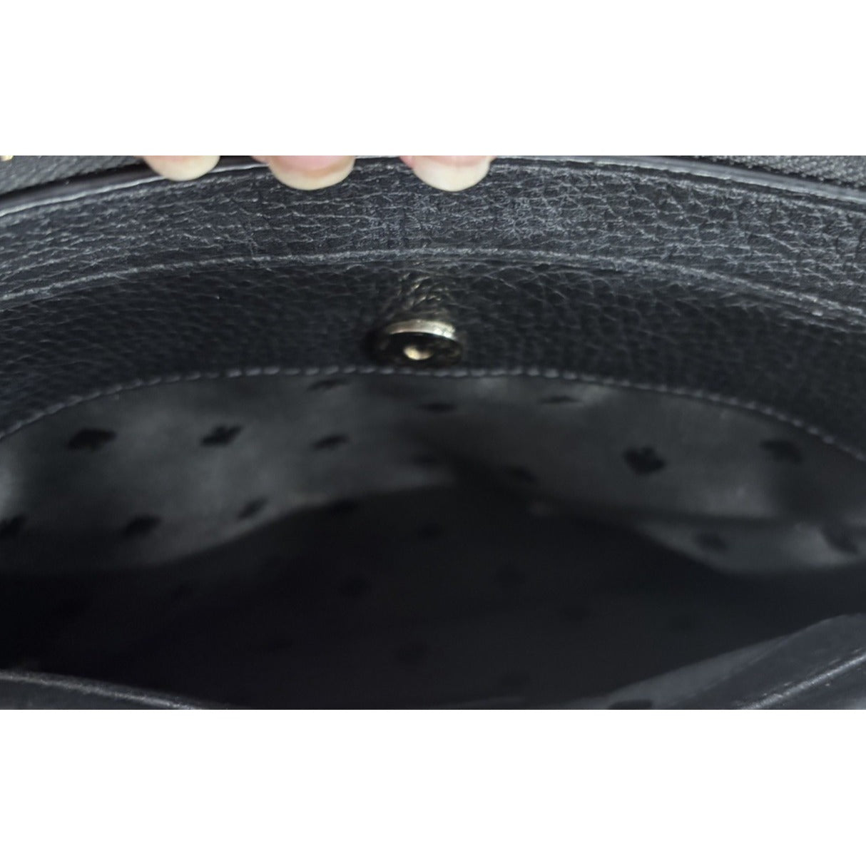 Kate Spade Large Black Leather Maryam Palmer Drive Bag Wkru5218