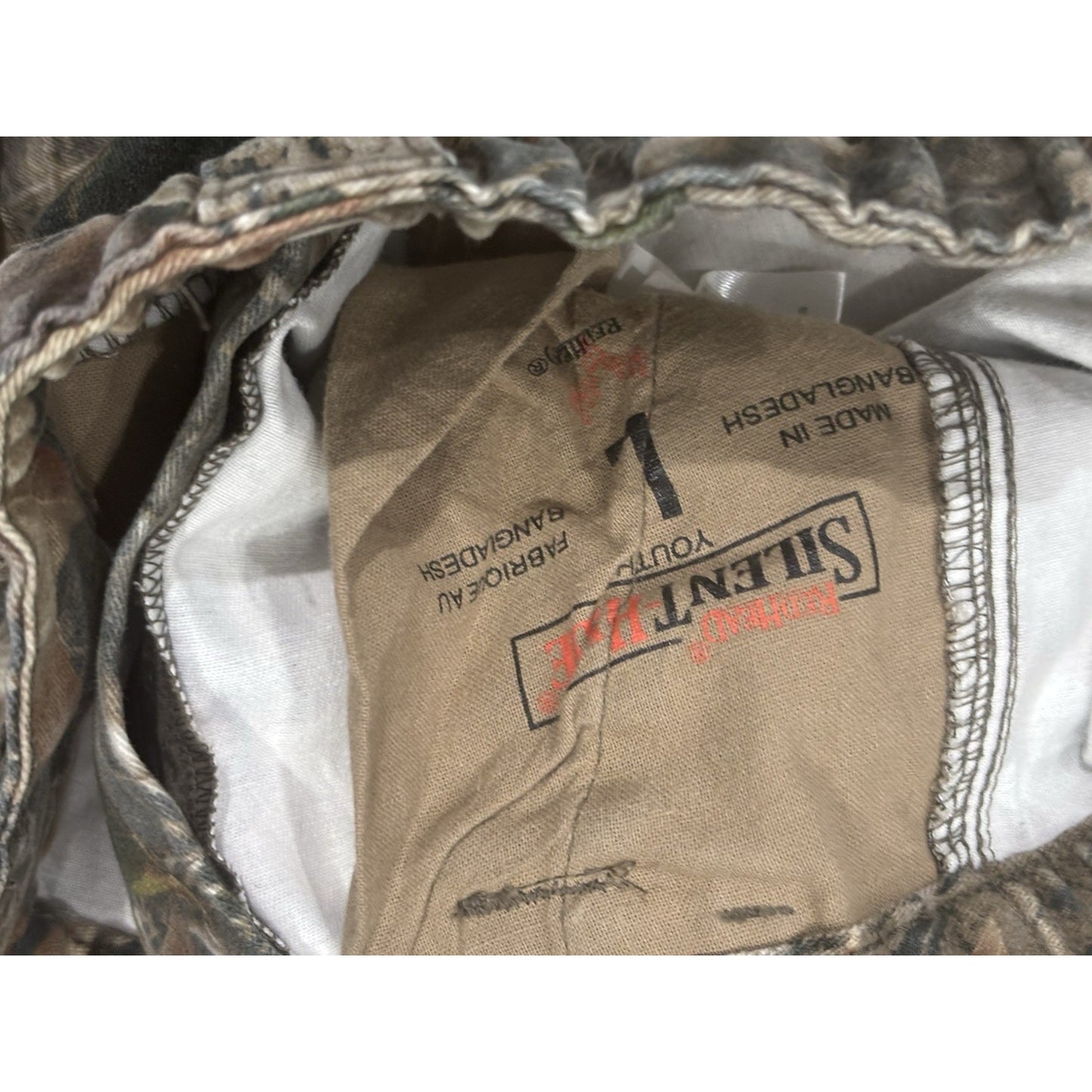 RedHead Youth Boys L Silent Hide Camouflage Hunting Pants Comfort