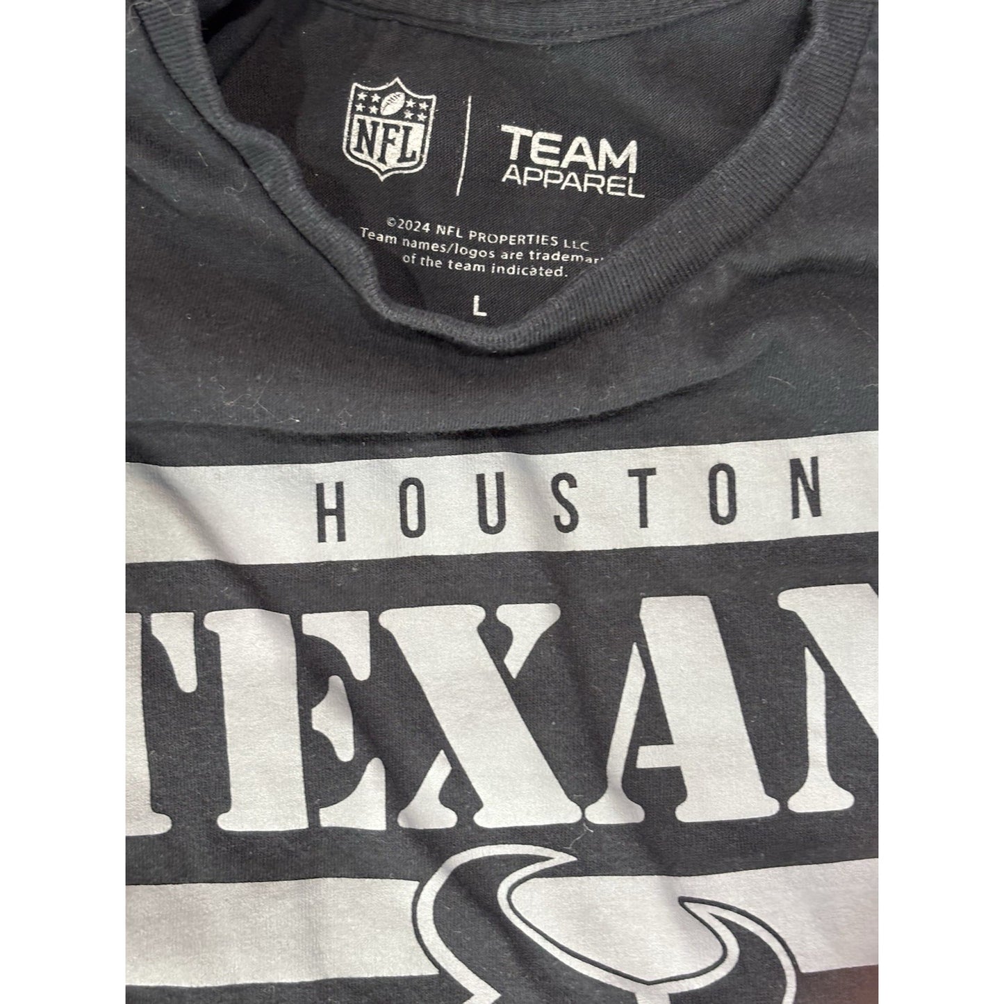 Houston Texans T Shirt NFL Official Team Apparel Men’s Sz Large