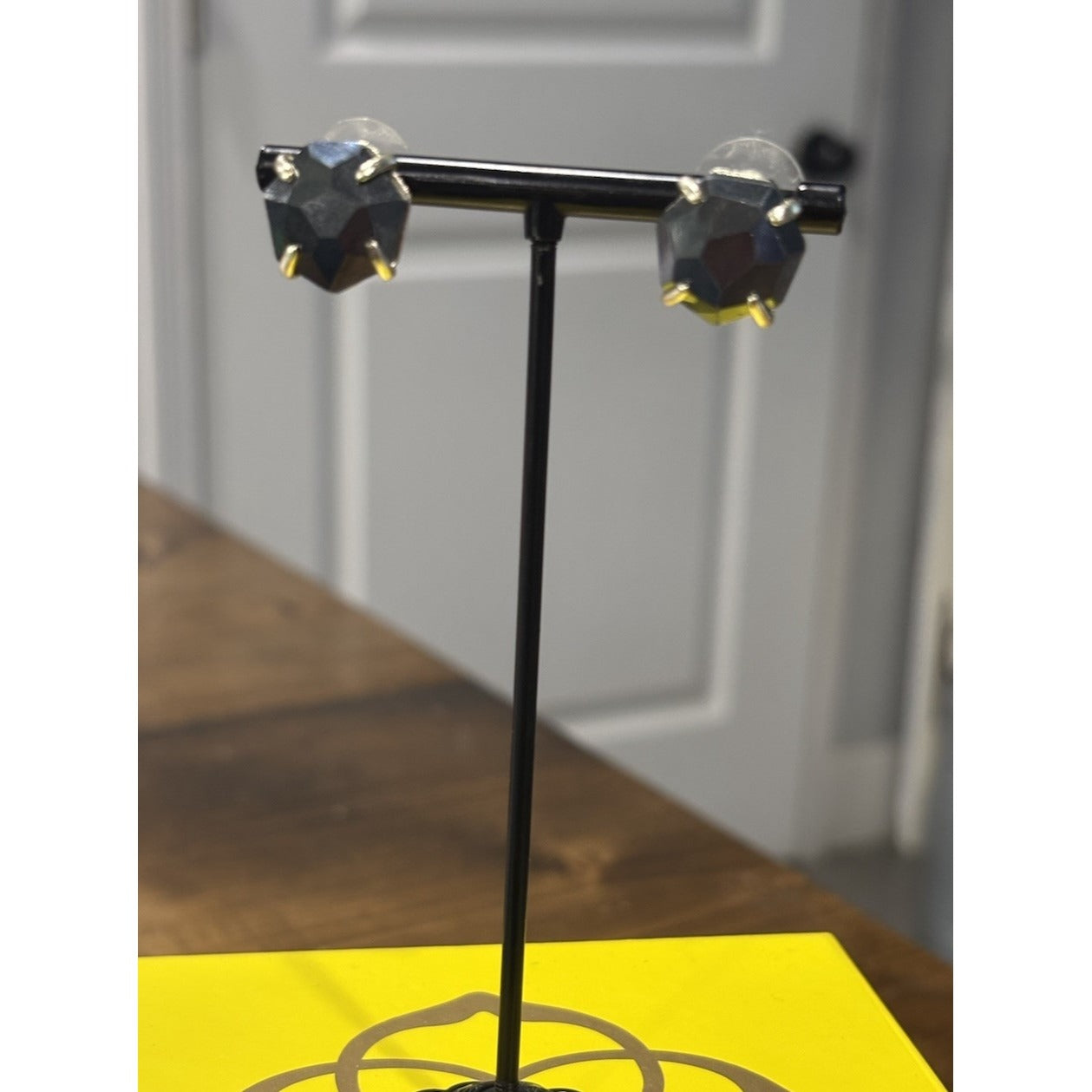 Kendra Scott Ryan Earrings Gold With Pyrite