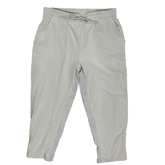 Lululemon Beyond The Studio Cropped Lined Light Blue Pants Size 12