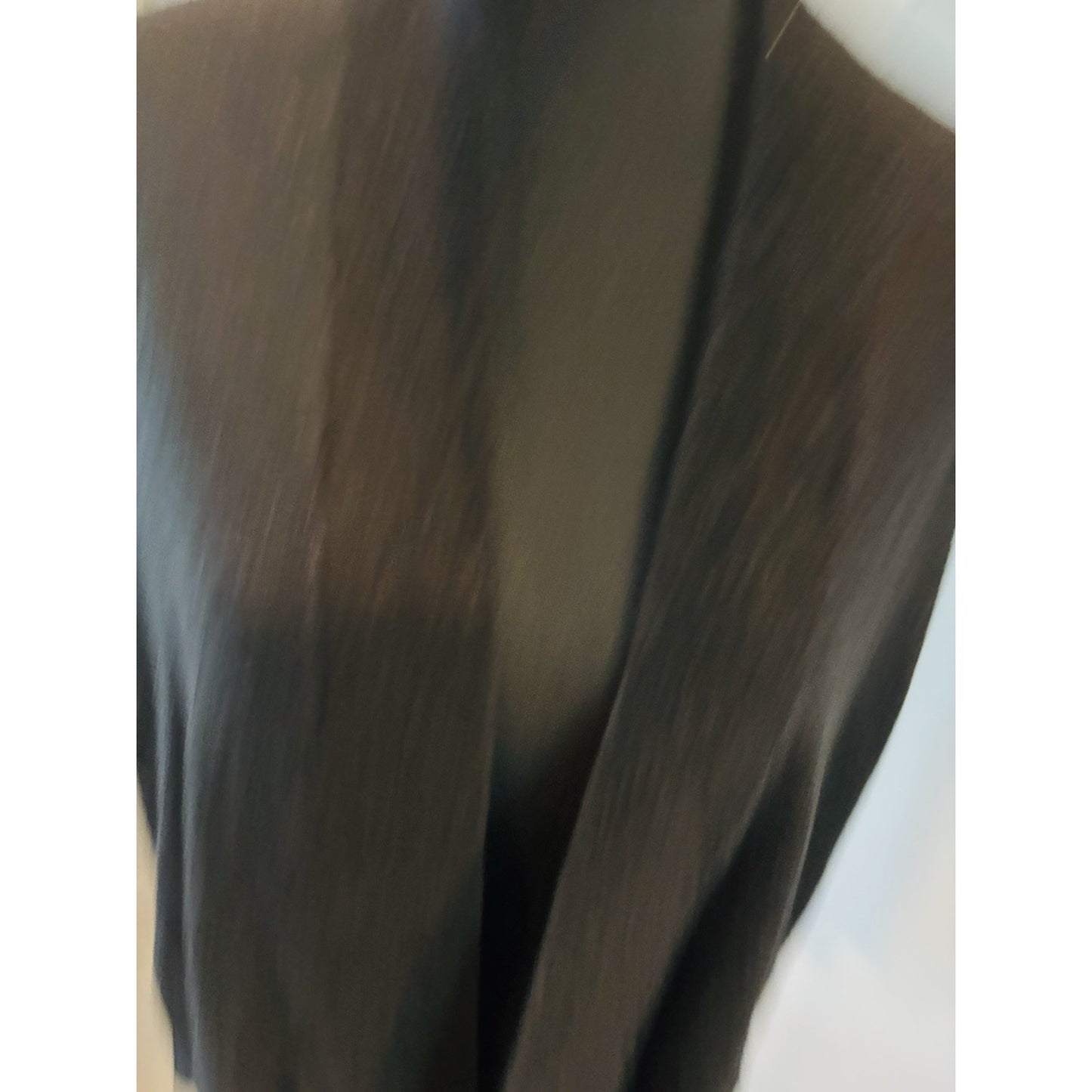 GAP Women Open-Front Cardigan in Black Size Medium