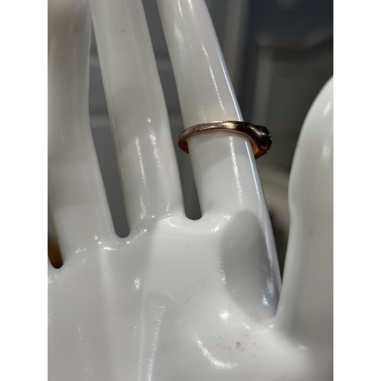 Kendra Scott Rose Gold Eli Ring With Gold Drusy Size 7