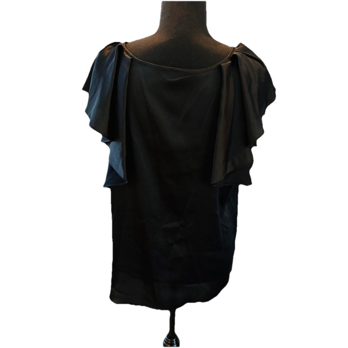 Worthington Black Blouse Size Medium