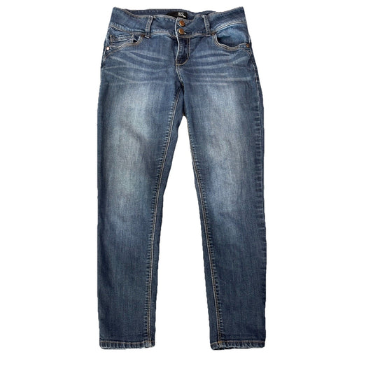 1822 Denim Skinny Ankle Jeans Womens Size 29 Blue Denim Dark Wash