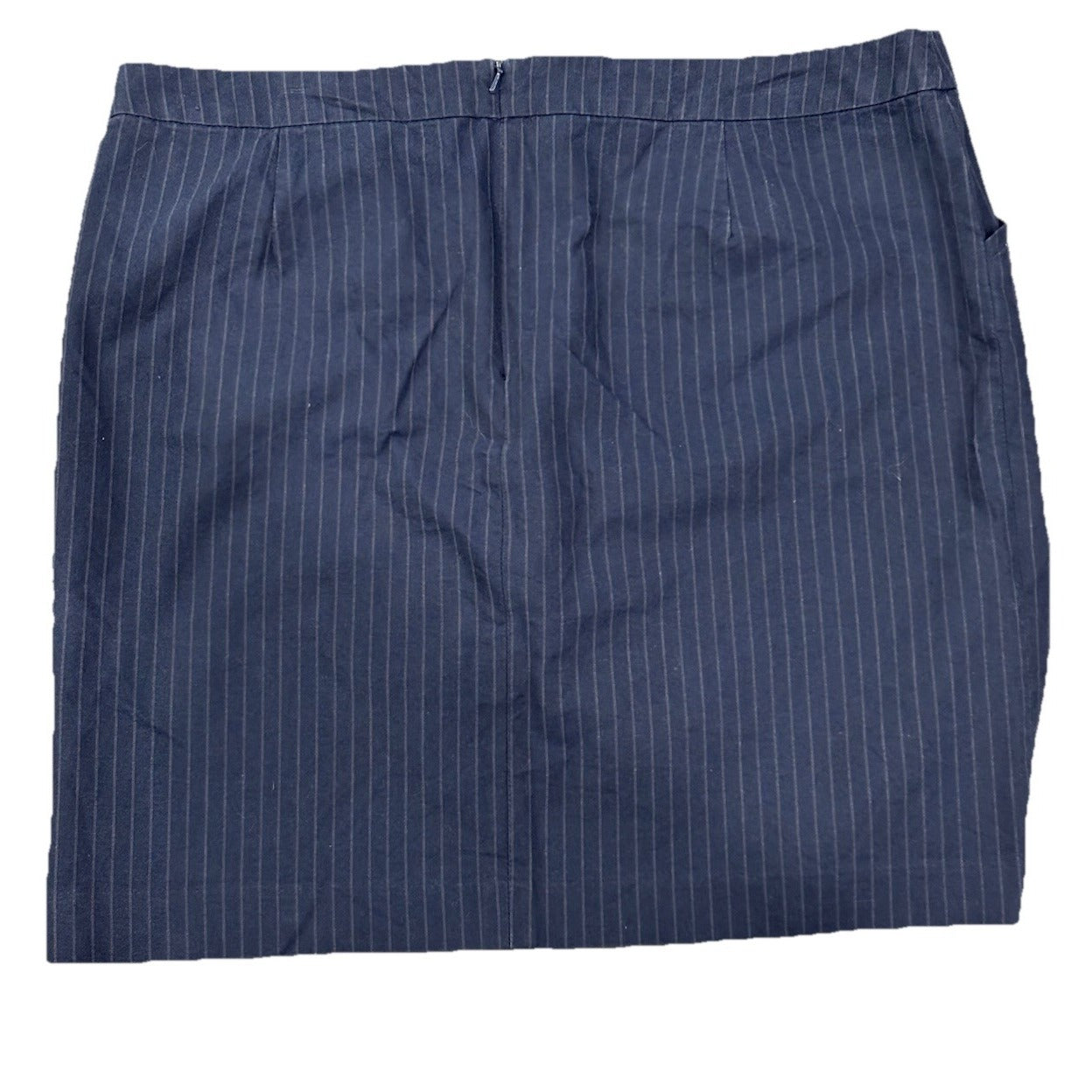 Gap Woman’s Navy Pinstriped Skirt Size 16