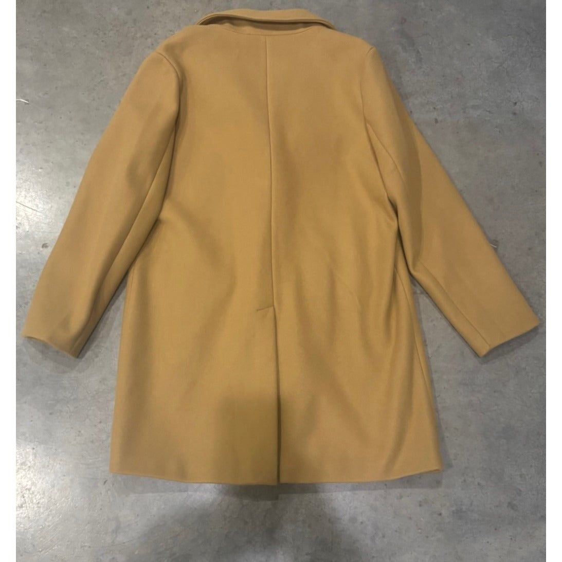 Time And Tru Woman’s Faux Wool Boyfriend Trench Coat Size XL