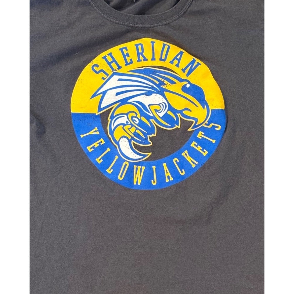 Sheridan Yellowjackets Graphic School Spirit T Shirt Youth M
