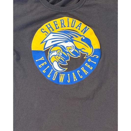 Sheridan Yellowjackets Graphic School Spirit T Shirt Youth M