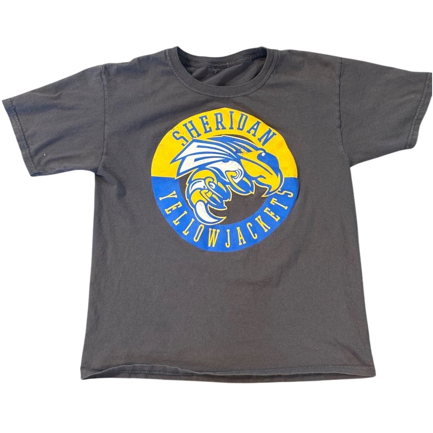 Sheridan Yellowjackets Graphic School Spirit T Shirt Youth M