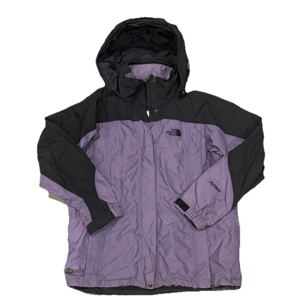 The North Face Purple And Black Hyvent Jacket Size Large