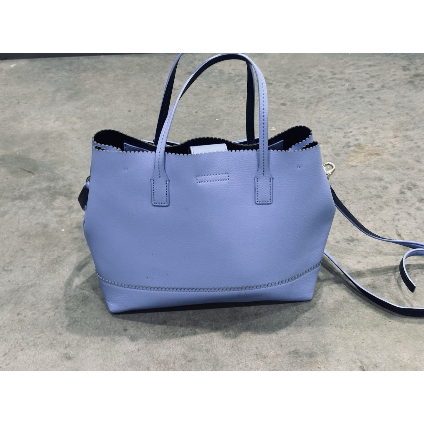 Kate Spade Vanderbilt Giorgia Purse In Periwinkle Bow