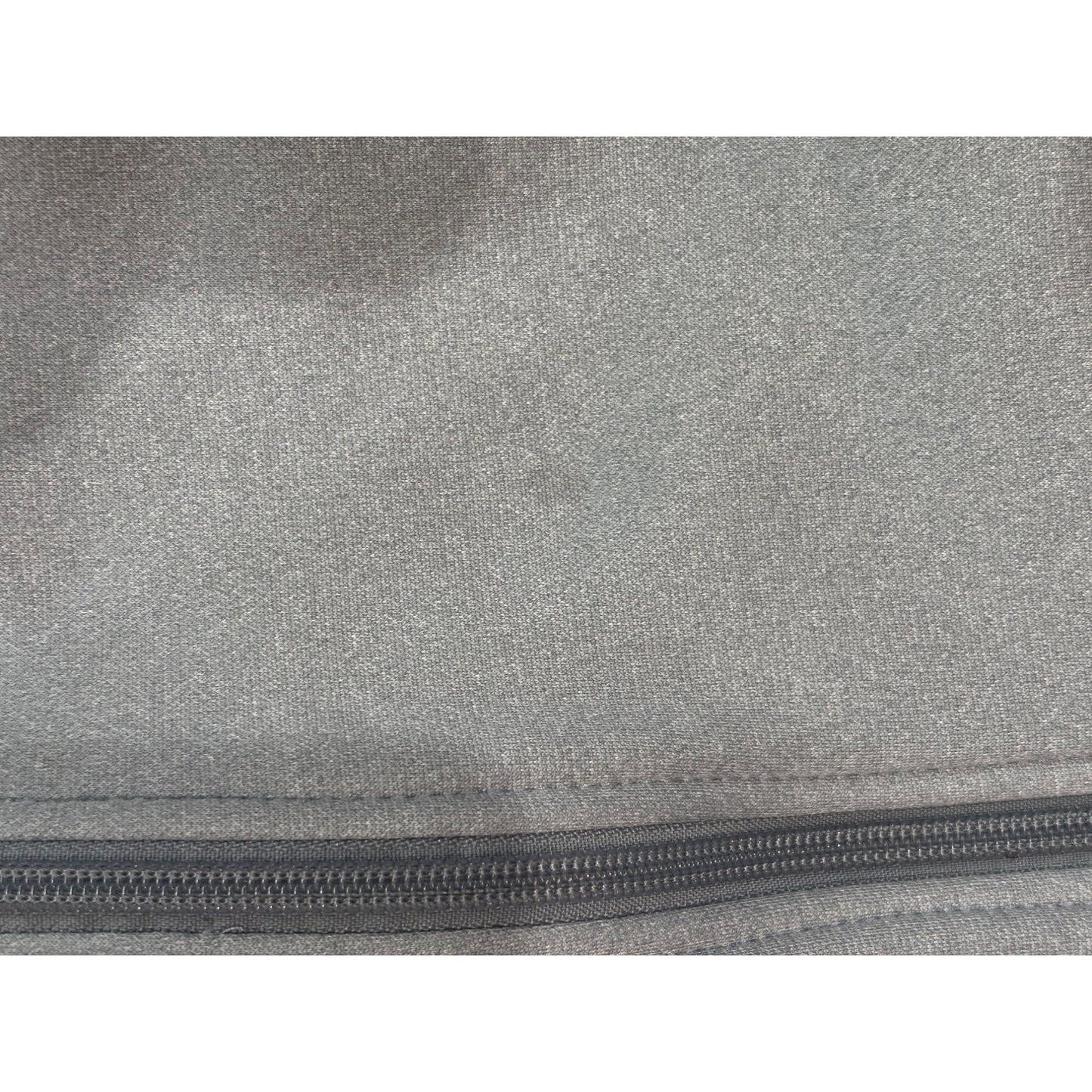 Under Armour Youth Medium Gray Full-Zip Hoodie With Logo wear shown in pictures