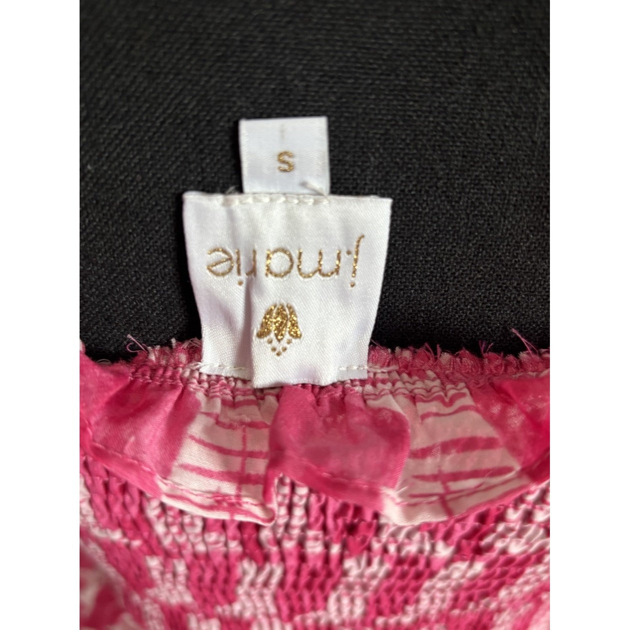 J Marie Pink Dolly Ruched Dress Size Small Cowgirl Boots Pink $158 New