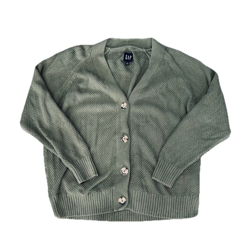 GAP Hunter Green Cardigan Size Large