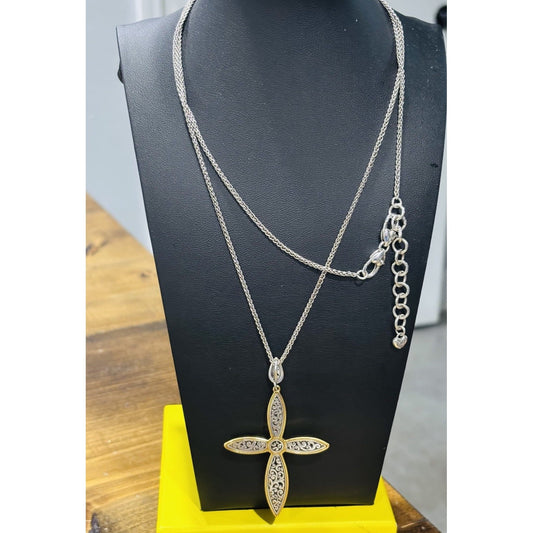 Brighton Elora Luxe Convertible Cross Necklace