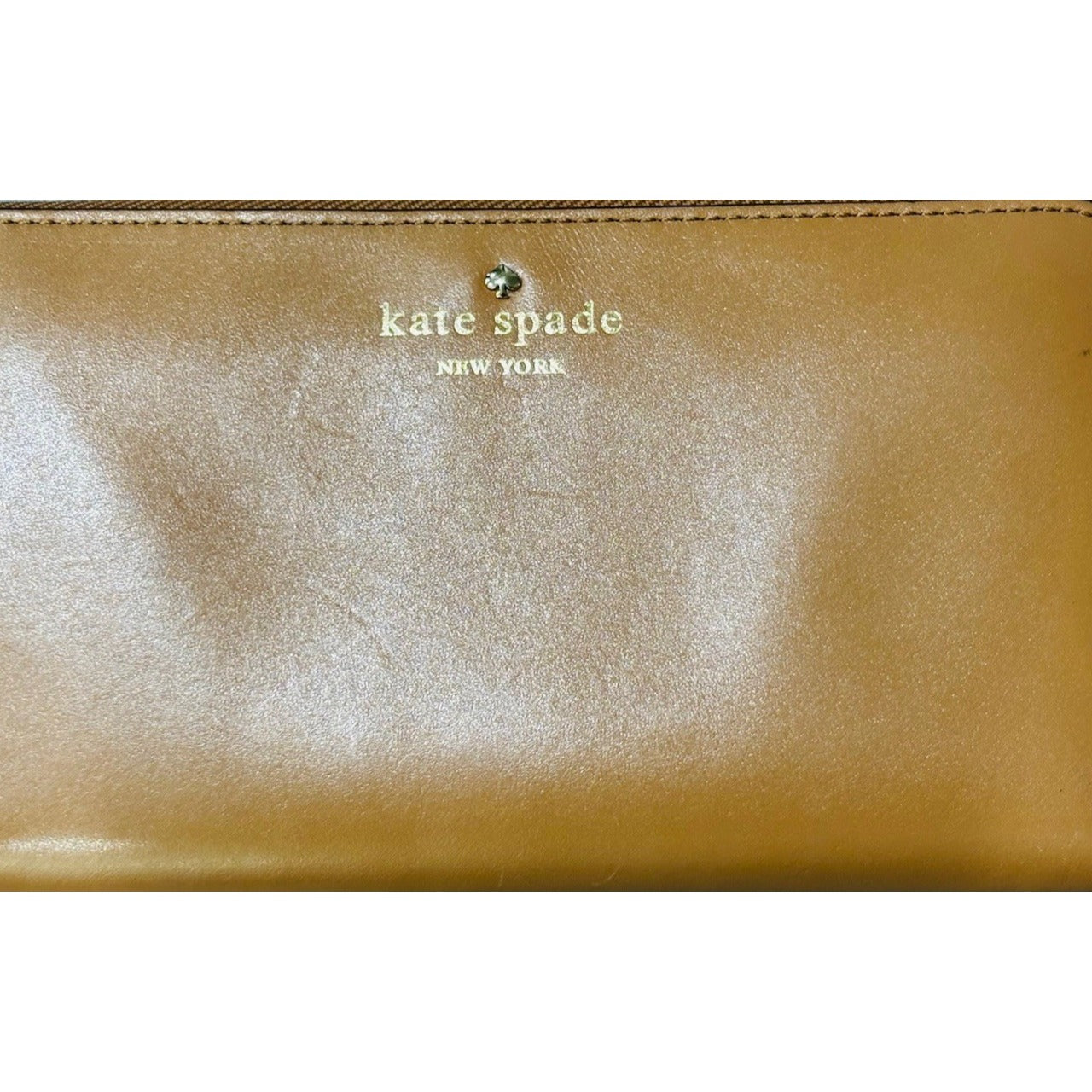 Kate Spade Wellesley Neda Zip Around Accordion Wallet, Brown