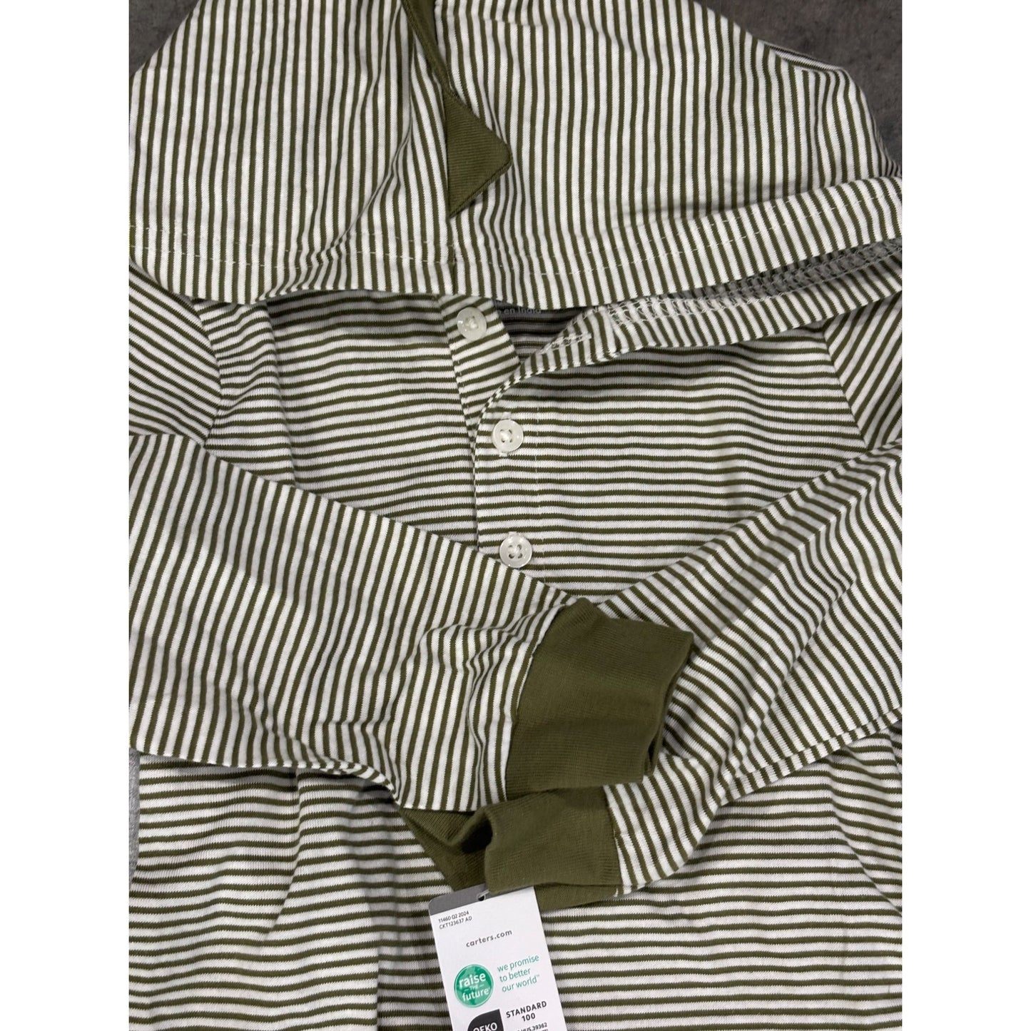 Carters Baby Dino Hoodie & Pants Set 2-Pack Bodysuits Cotton