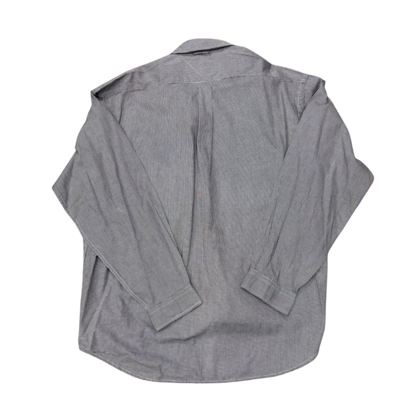 Tommy Hilfiger Mens Gingham Checkered Long Sleeve Button-Up Shirt Size 2XL