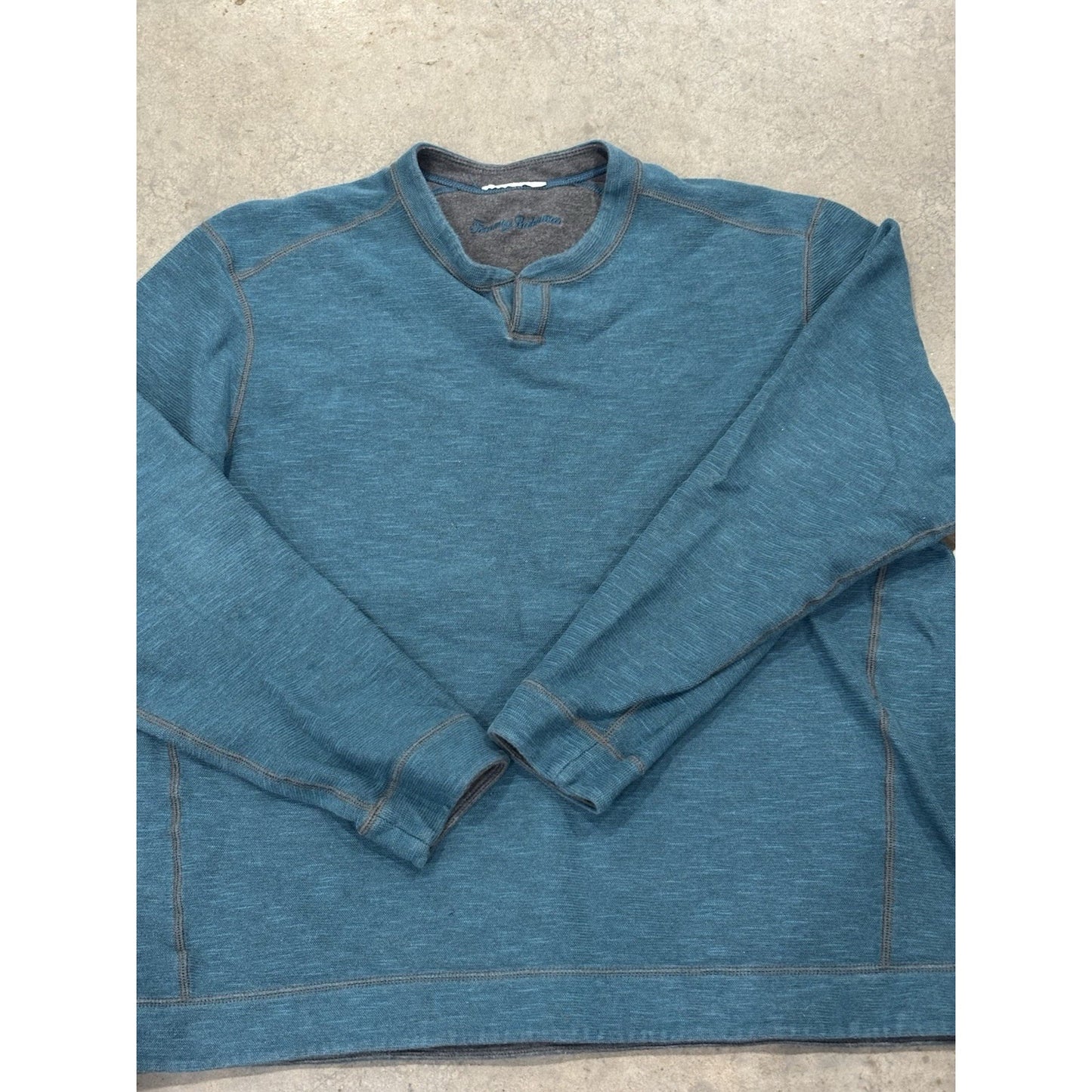 Tommy Bahama Men’s Flip Coast Sweat Shirt Size 2XL Teal