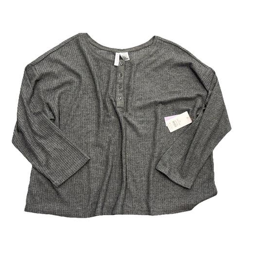 Womens Joyspun Size 2X 18W-20W Ladies Texture Top NWT