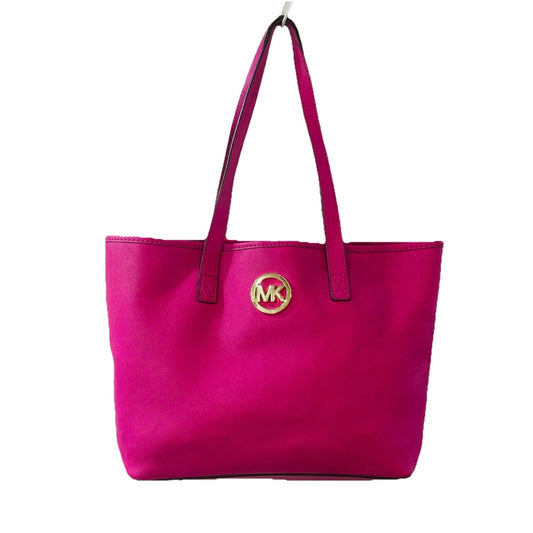 Michael Kors Hot Pink Tote Bag Great Condition!