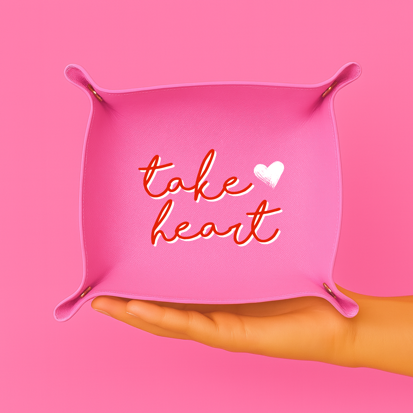 Christian gift day gift tray Take Heart