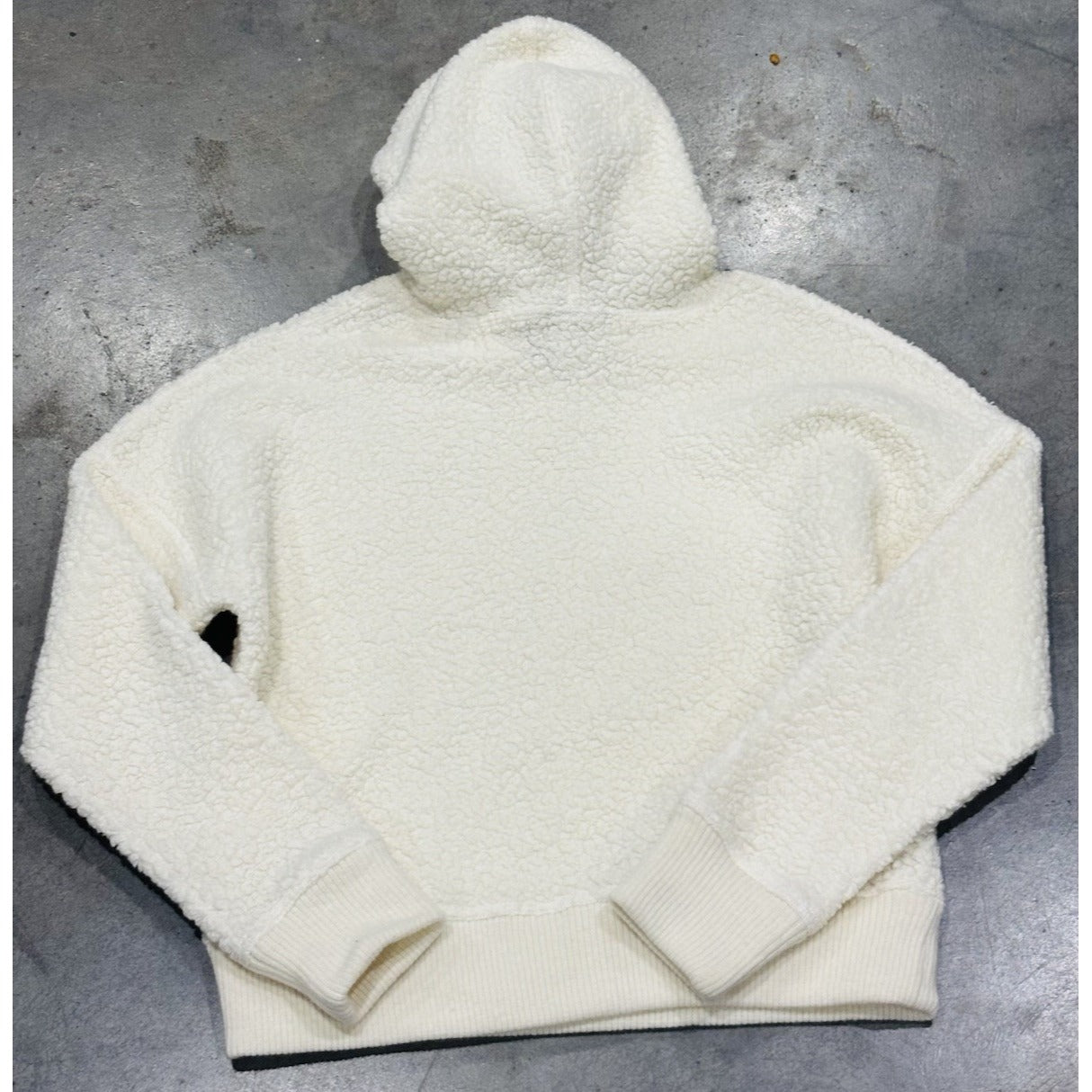 NWT The North Face Women's Wool Harrison Pullover Hoodie Gardenia White Size Med