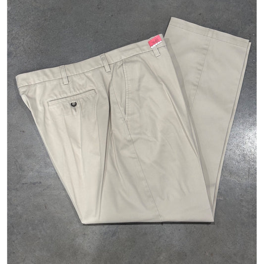 Croft & Barrow Mens Classic Fit Khaki Pants 40x32 Easy Care