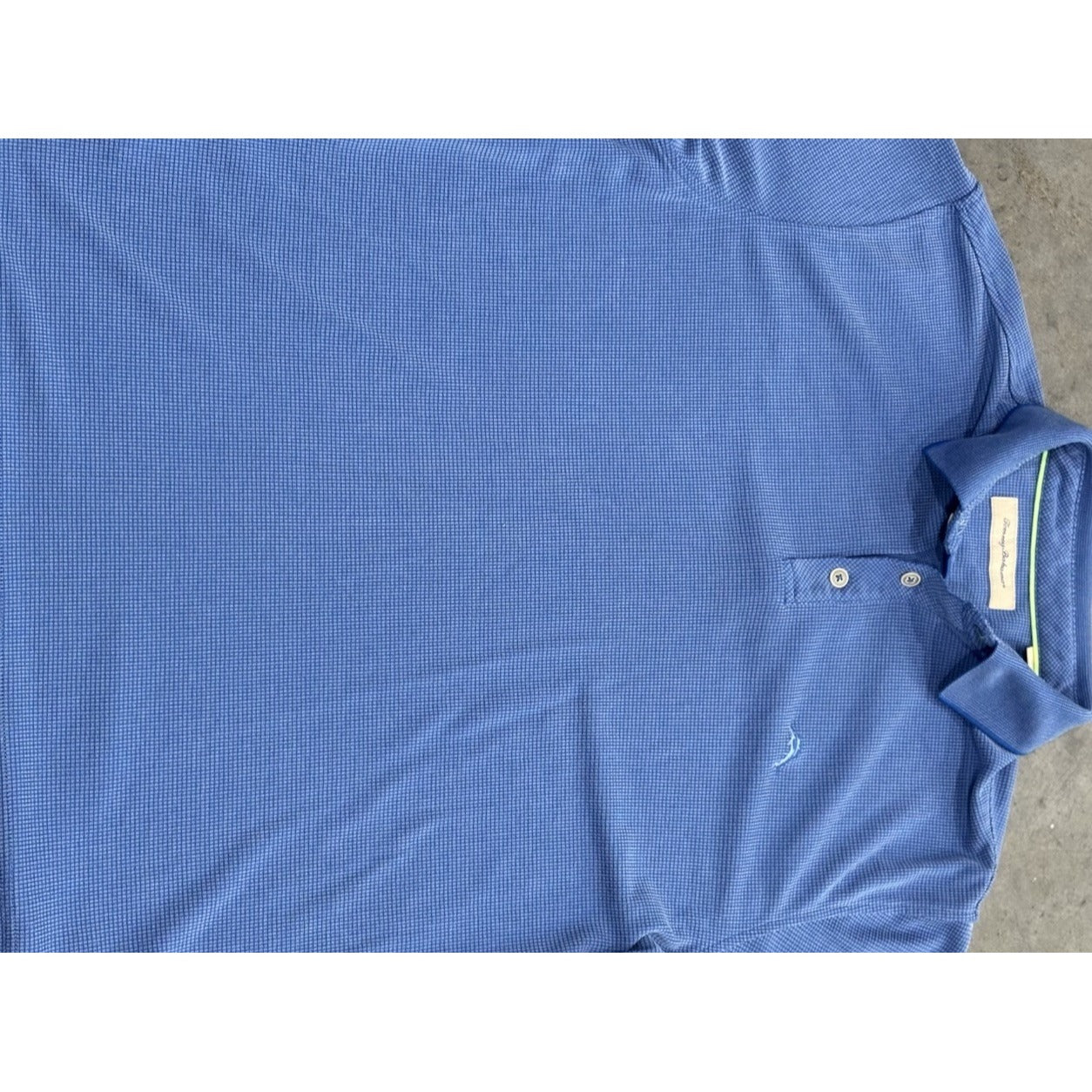 Tommy Bahama Polo Shirt Adult Medium Blue Large