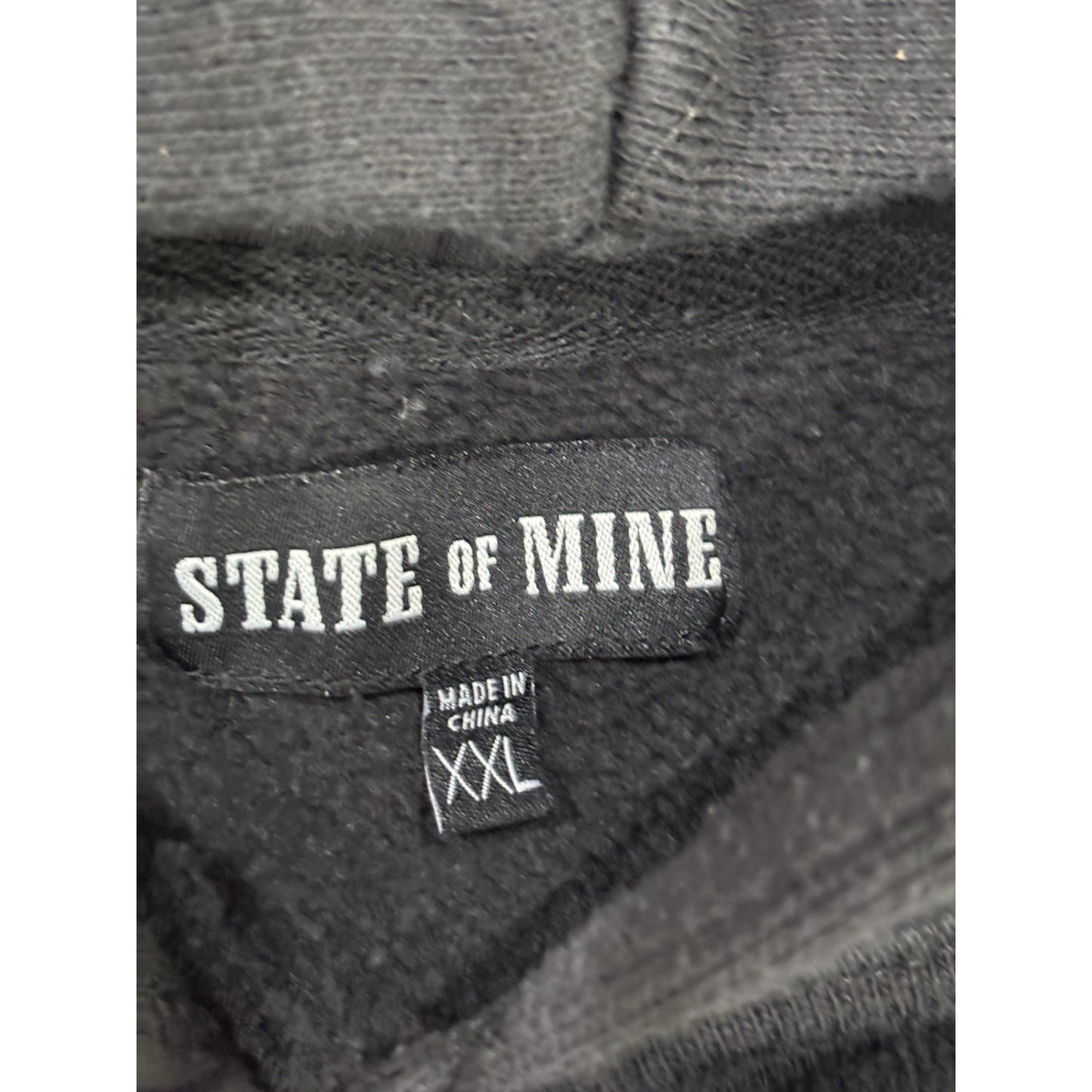 State Of mine State Hoodie Arkansas Small Black Camo Hoodie Men’s XXL