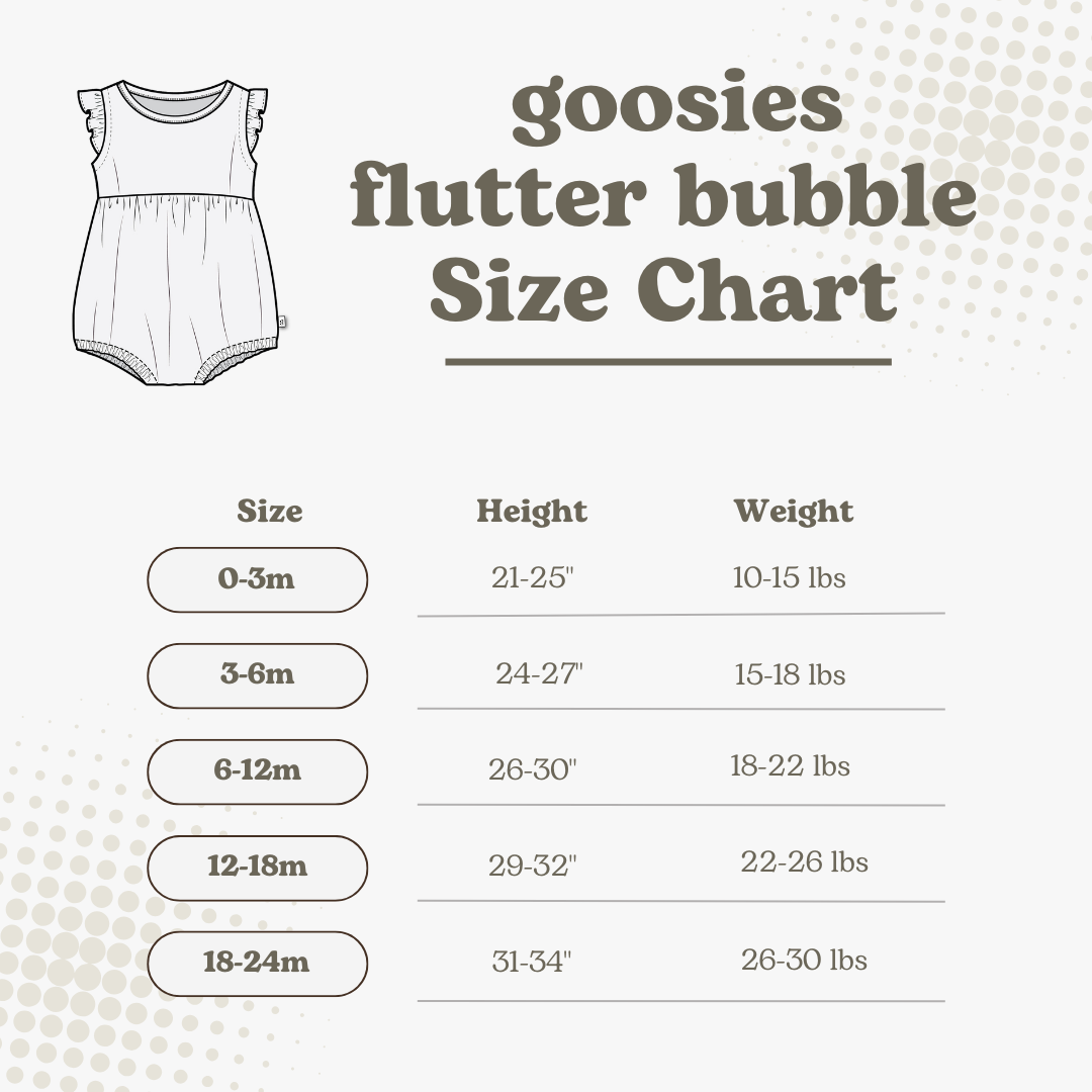 Goosies Flower Fields Flutter Bubble Bamboo