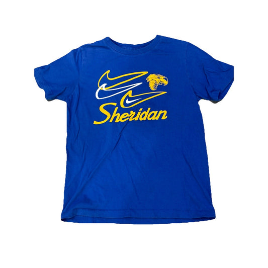 Nike Yellow Jacket Team Tshirt Blue And Yellow Size L