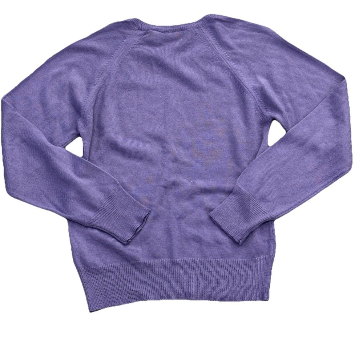 Ralph Lauren Polo Boys Large 10-12 Purple Crew Neck Purple Sweater