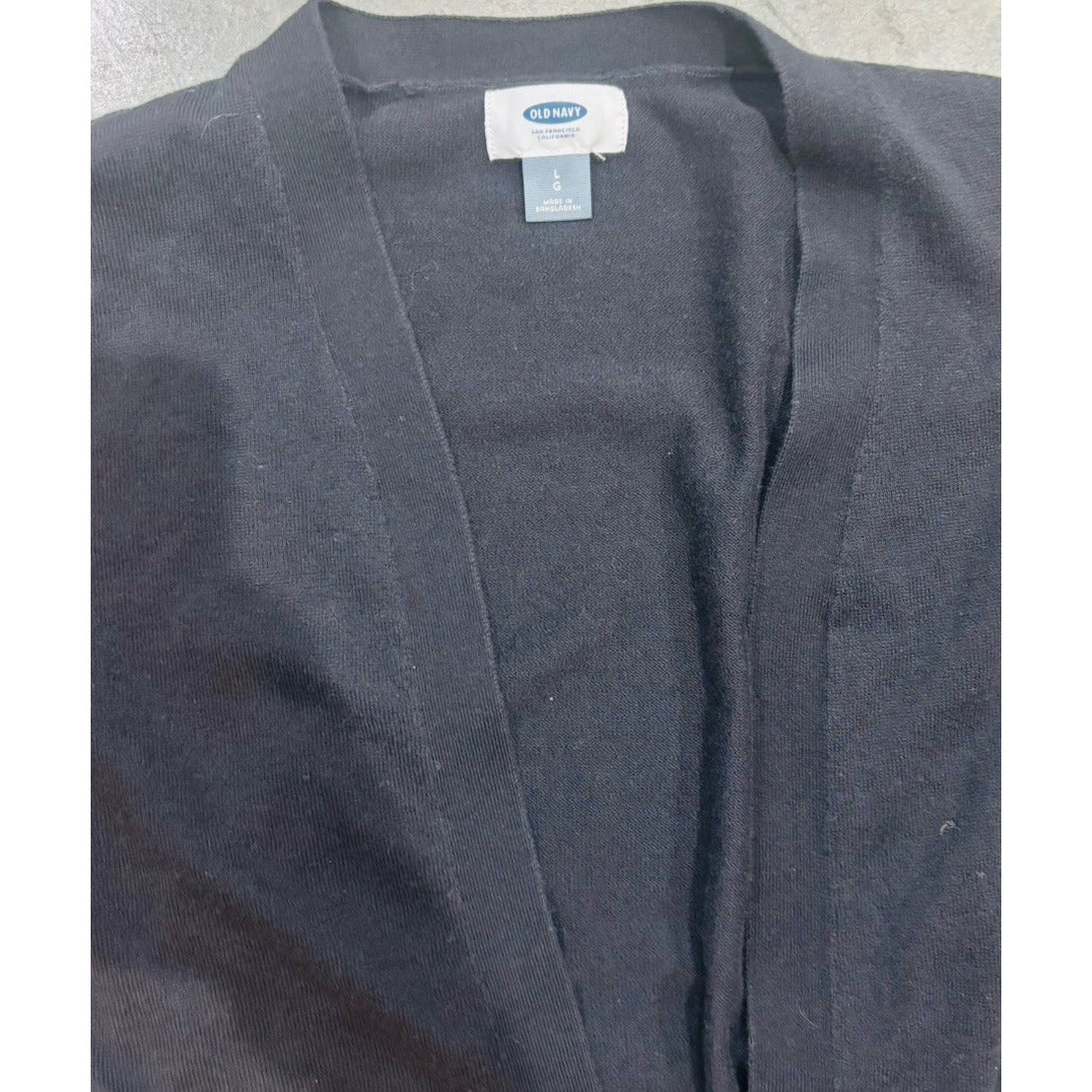 Old Navy Black Size Large Open Cardigan