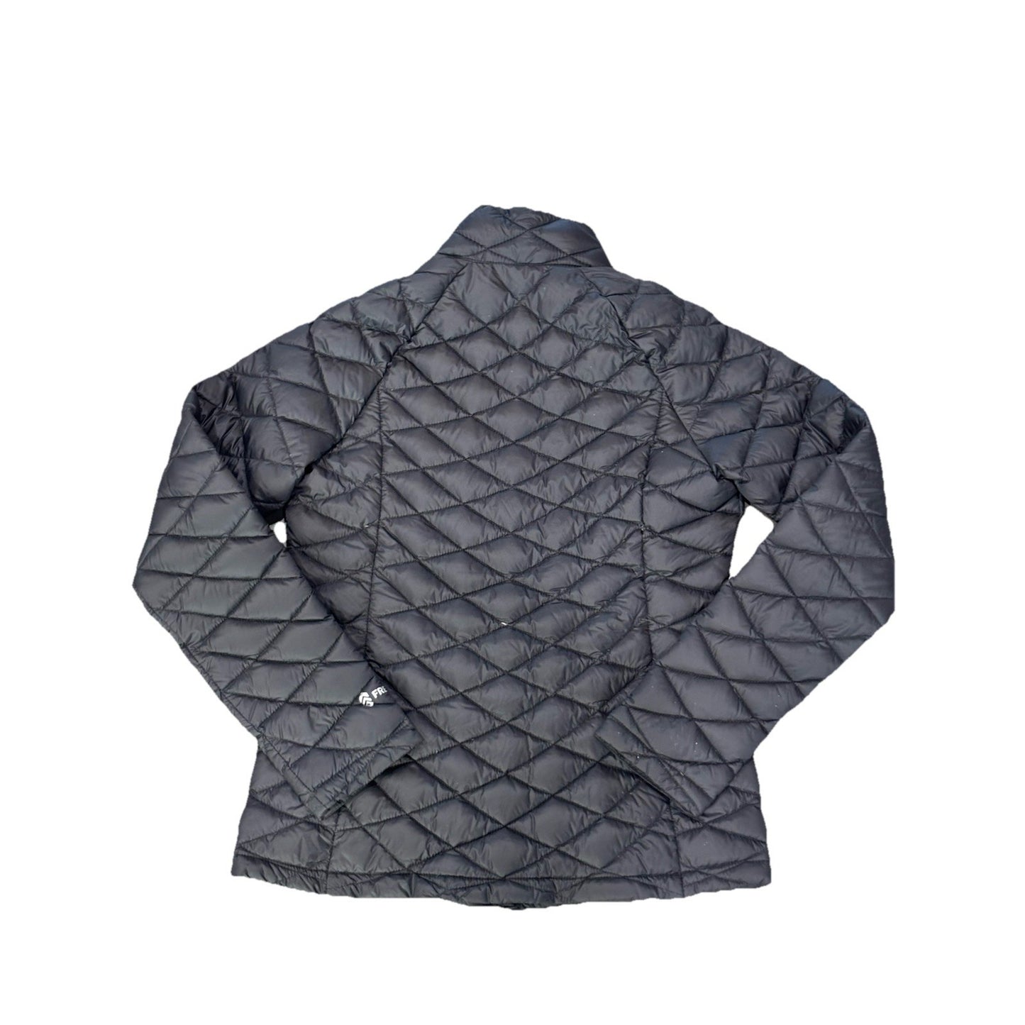 Free Country Puffer Jacket Womens Size Small Black Full Zip