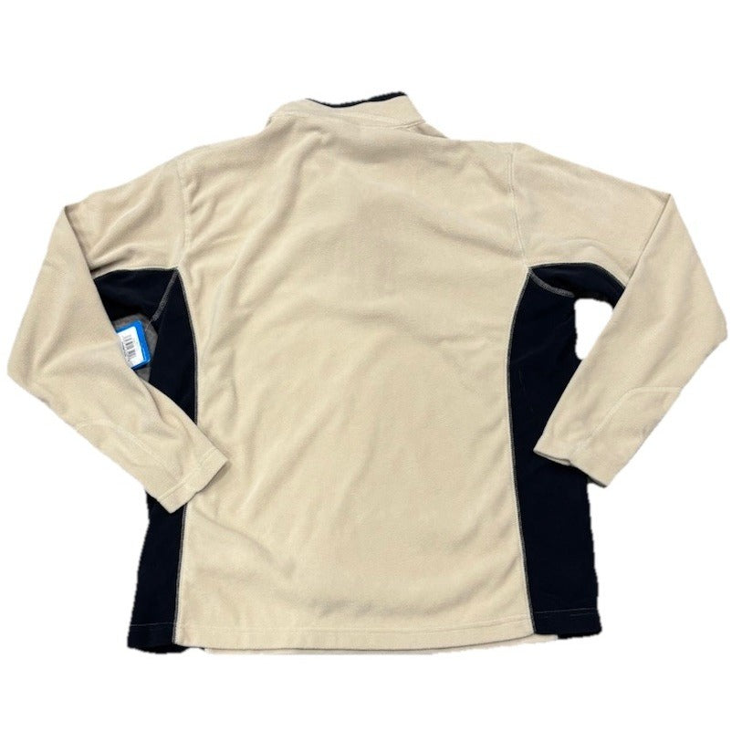 Columbia Men’s Tan An Gray One Ridge Half Zip Size Large NWT